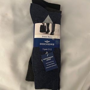 Dockers Dress Socks. 3 pair. NWT